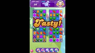 Candy Crush Saga Level 1554 - Sugar Stars, 20 Moves Completed, No Boosters