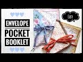 Easy - Junk Journal Ephemera - Envelope Pocket Booklet