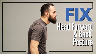 Fix Head Forward & Back Posture - 3 Exercises in 2 Minutes