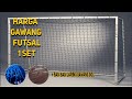 HARGA GAWANG FUTSAL 1 SET + BAGI BAGI JARING GAWANG GOL