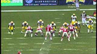 Henry Burris 8 yard touchdown pass - August 15, 2010