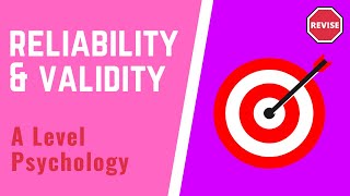 A Level Psychology - Reliability & Validity
