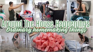 Everyday Ordinary Homemaking Around The House Happenings! Catching Up, Cleaning, & Cooking!