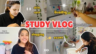 Study Vlog | Panchali kodi | exam preparation