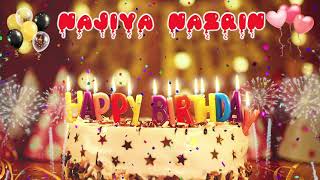 NAJIYA NAZRIN Birthday Song – Happy Birthday Najiya Nazrin