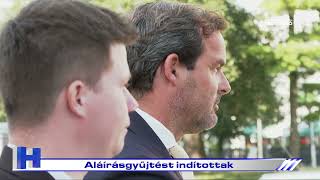 Aláírásgyűjtést indítottak - ZTV Híradó 2023-09-22.