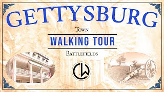 Gettysburg [4K] Town Tour