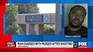 Man charged with murder after shooting in Greenwood County