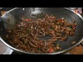 طبخة صاجية الكبدة بالبطاطس بالطريقة اليمنية من ألذ الأكلات السهلة cooking easy yemeni liver stir fry