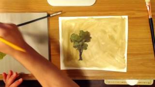 Oil Painting Demo: Trees