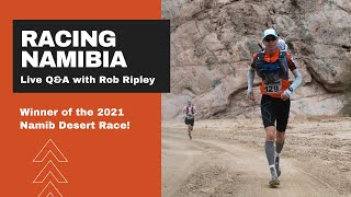 Q&A with Rob Ripley - Winner of the Namib Desert Race
