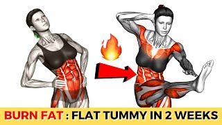 5 Min Standing Exercises Burn Fat and Get Flat Tummy In 2 Weeks | BEST ABS WORKOUT To Lose Belly Fat