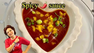 سس خوشمزه ‌تند با تمر هندی 🌶Hot \u0026 Spicy Dipping sauce