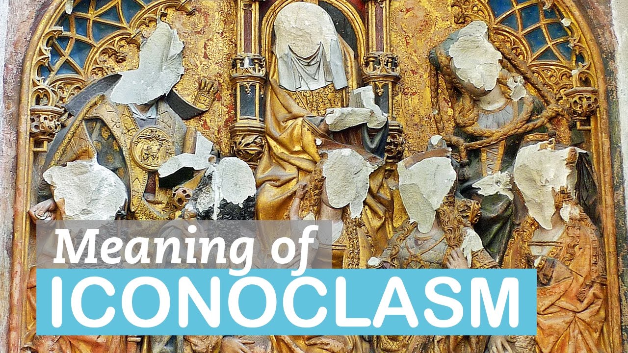 Infographic Definition Iconoclastic Controversy