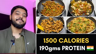 Easy 1500 Calorie Diet with 190gms of protein !