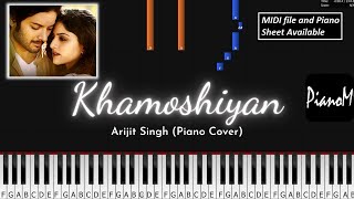 Khamoshiyan | Arijit Singh | Piano Cover
