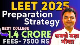 LEET Exam Preparation Strategy 2025, Best Books, Syllabus, Admission in BTech Govt College