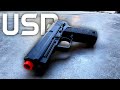 KWA HK USP Airsoft Pistol - Unboxing and Review