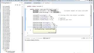 Mastering Java, Vol 3 Lesson 6 Calculations With Instance Variables Of An Object