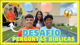 Desafio das perguntas bíblicas! (Feat. Estevão Filipe e Gabriel Denis)