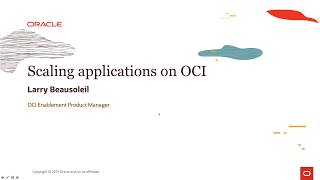OCI Operations Level 100 - Part 4: Scaling Options