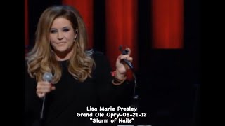 Lisa Marie Presley-Grand Ole Opry - 08-21-12 