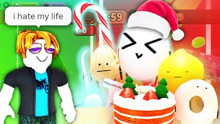 I Played Juice Party as EVERY Christmas Food in Secret Staycation...