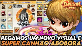 ( DDTANK DRAGON ) PEGAMOS NOOVO VISUAL, SUPER CANHÃO ABÓBORA TOP 1 DISPARADO ?