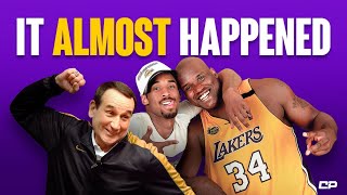 Coach K Almost Joined Shaq & Kobe For $40,000,000 | Clutch #Shorts