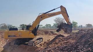 จัดว่าใหญ่ บุ้งกี๋ 1.6คิว LIUGONG 936E เล่นลึกสุดบูม สองอุ้มออก excavator and truck EP.9167