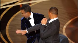 Will Smith Slapping Chris Rock in the face at the Oscar’s Awards ￼