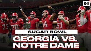 No. 2 Georgia vs. No. 7 Notre Dame - Sugar Bowl Sim | EA Sports College Football 25