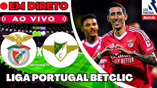 🔴BENFICA X MOREIRENSE ( EM DIRETO ) LIGA PORTUGAL BETCLIC JORNADA 21 | JOGO AO VIVO