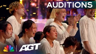 Golden Buzzer: Chibi Unity delivers "the PERFECT AGT audition" | Auditions | AGT 2023
