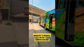 Bangalore to Mulbagal Dvr bus