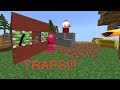 Trapping Using Redstone In Eggwars