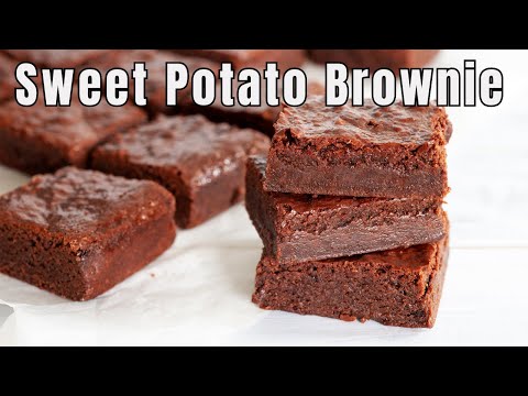 Sweet potato brownies recipe