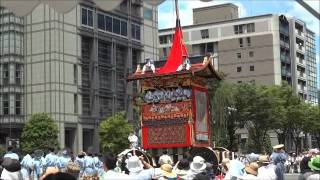 京都祇園祭の山鉾巡行2012/07/17