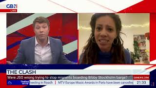 Emma Brown talks with Patrick Christy | GB News | 19 October 2023 | Just Stop Oil