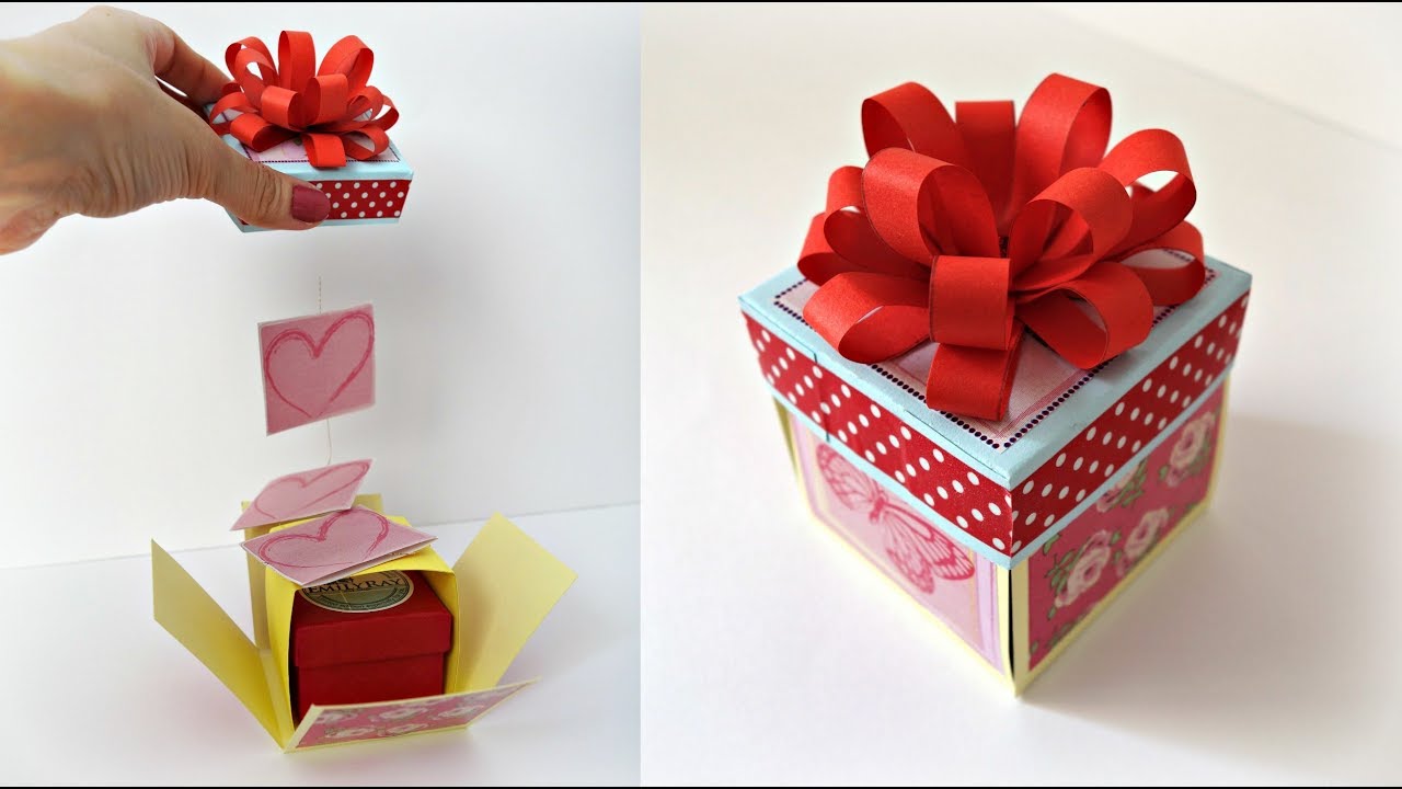 Explosion Box Gift Tutorial At Stella Bowles Blog