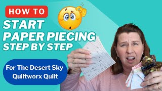 Paper Piecing Made Easy: How to Start Step by Step