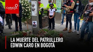 Revelan momento cuando ladrón asesina al patrullero Caro | Caracol Radio