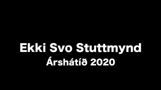 Ekki Svo Stuttmynd árshátíð GRV 2020