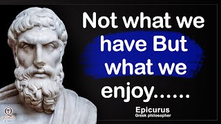 Epicurus quotes about life happiness and motivational | quotes