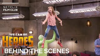 Making Of Meet The Super Kids Scene | We Can Be Heroes | Netflix