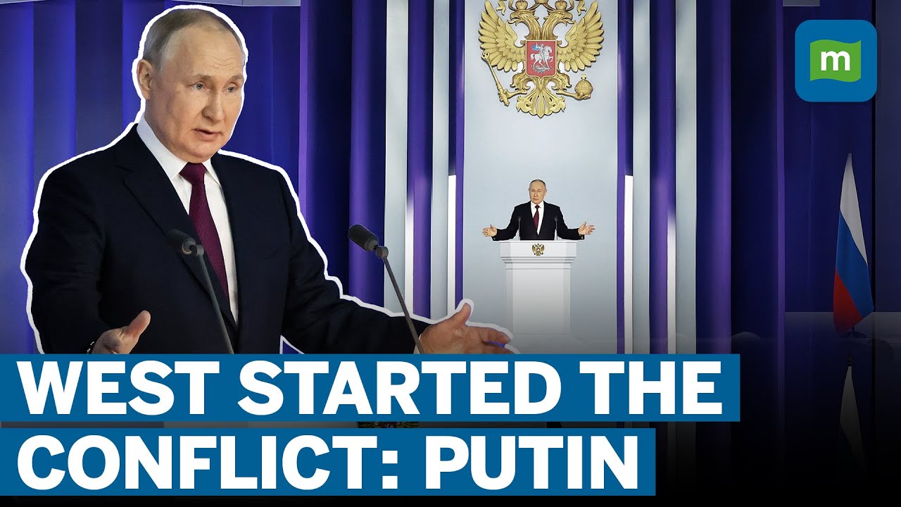 “They Started The War” | Putin Blames West For Starting Ukraine War ...