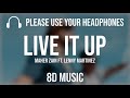 Maher Zain ft. Lenny Martinez | LIVE IT UP (8D Music)