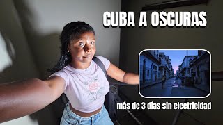 Cuba colapsa, la realidad de SOBREVIVIR EN LA HABANA al apagón de Cuba. Más de 60 horas a oscuras