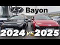 2024 Vs 2025 HYUNDAI BAYON detailed comparison on interior and exterior