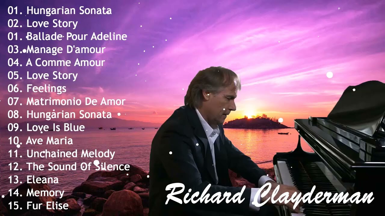 Richard Clayderman - Greatest Hits Of Piano - The Very Best Of Richard ...